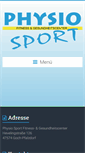 Mobile Screenshot of physio-sport.de